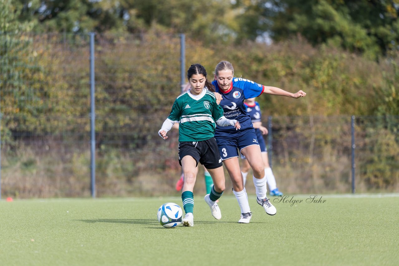 Bild 111 - wU19 Rissener SV - VfL Pinneberg : Ergebnis: 9:1